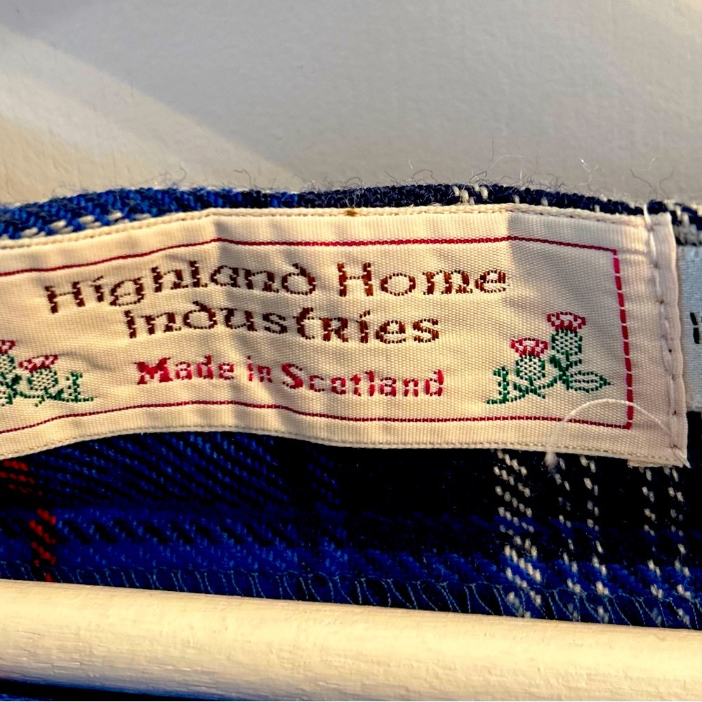 Vintage tartan skirt